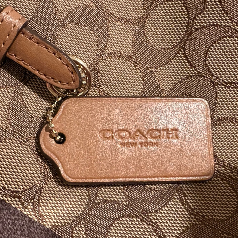 Coach Signature Tote and Wallet Set - Picture 7 of 16